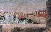 Paul Signac port tn bessin Germany oil painting artist